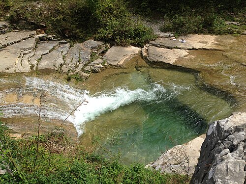 Defileul Iskărului (Ecopoteca Vazov): Река Петраница - синя вода