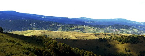 Gilău & Muntele Mare: Baisoara vazuta de la Scarita-Belioara - panoramio