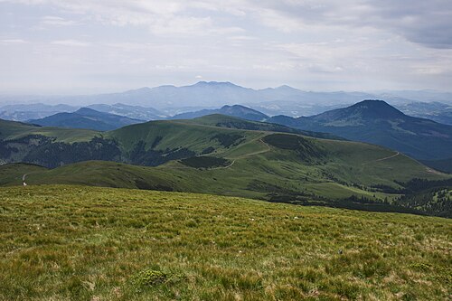 Gutâi, Igniș & Țibleș: Tibles Mountains from Pietrosul