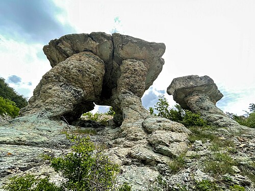Kărdjali și Podul Diavolului: Rock Mushroom of Dazhdovnitza Bulgaria