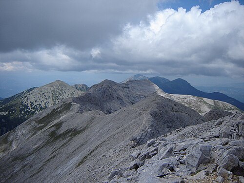 Pirin: Bansko și Vihren: От Баюви дупки към Вихрен - panoramio