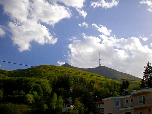 Vitoșa, deasupra Sofiei: Копитото - panoramio