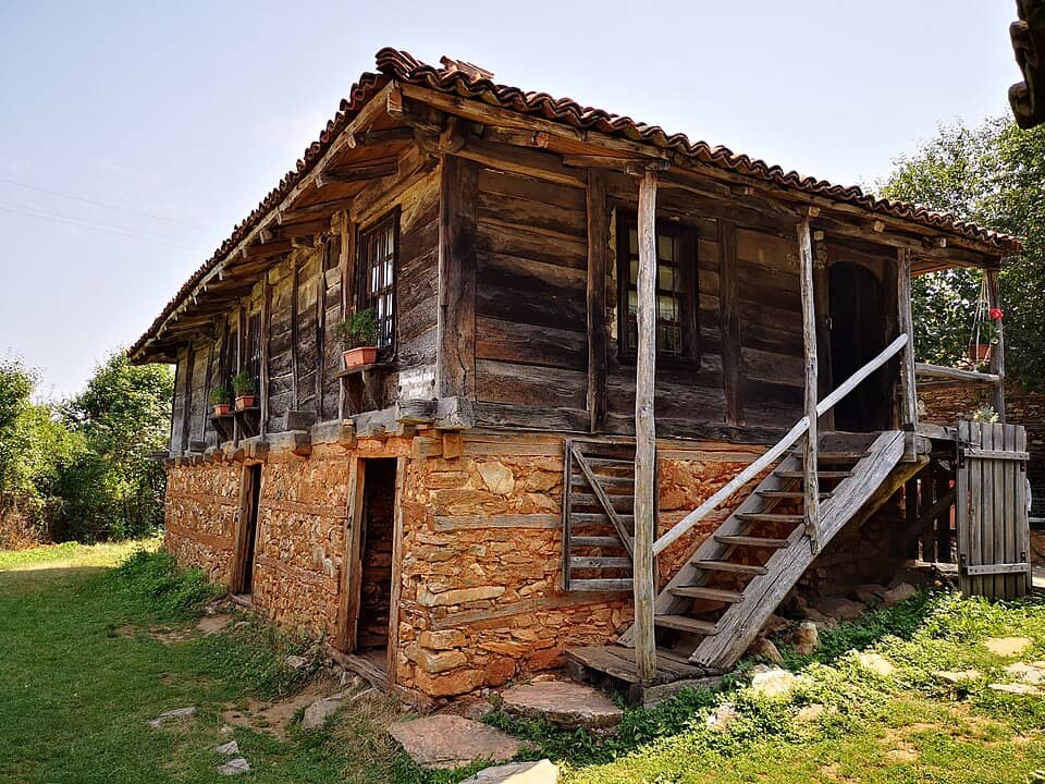 Parcul Natural Strandja: Národopisný dům - muzeum, Brašljan