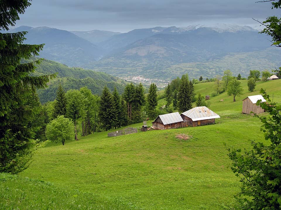 Munții Maramureșului: Poienile de Sub Munte Obcina 04 2009