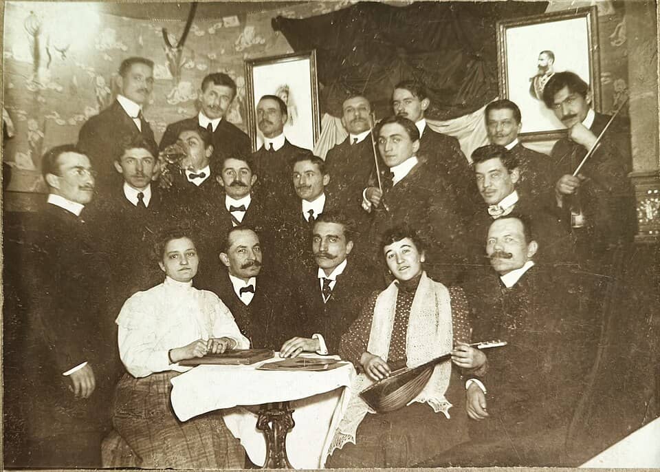 Perșani: Romanian Student Society in Munich 1908
