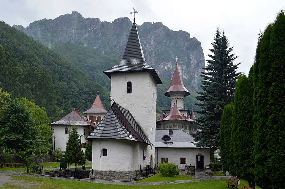 Trascău: Râmeț monastery, Râmeț, 2017