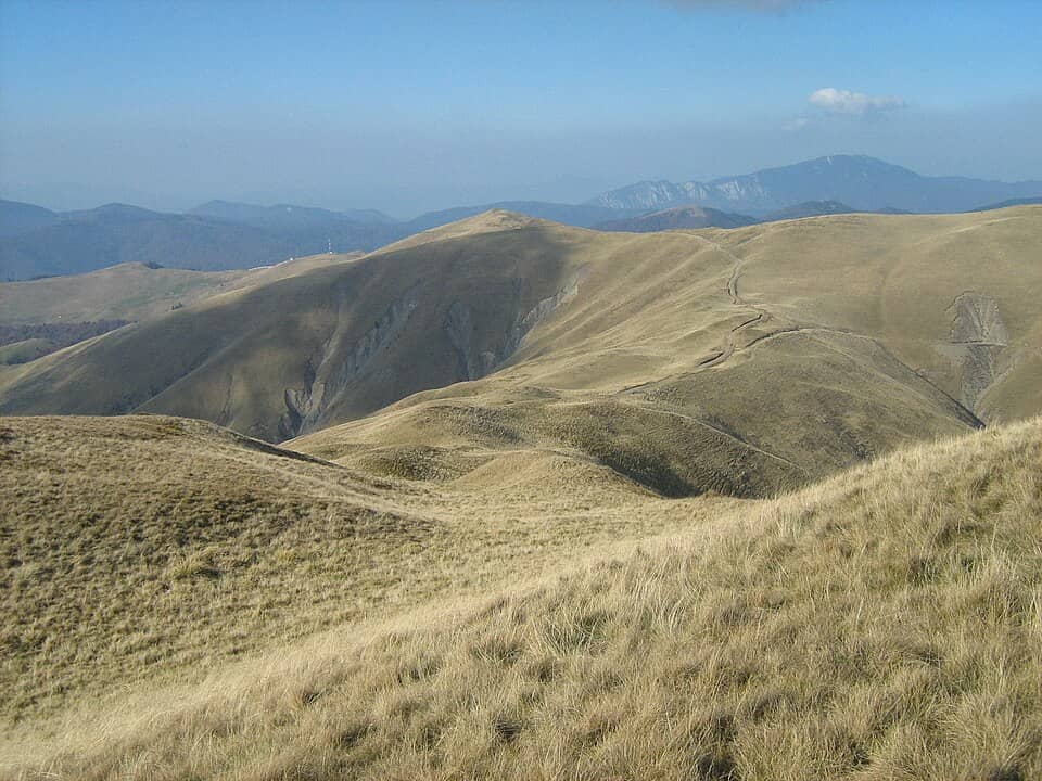 Baiului (Gârbova): Vedere de pe Vf. Băiuţul (1826m) - panoramio
