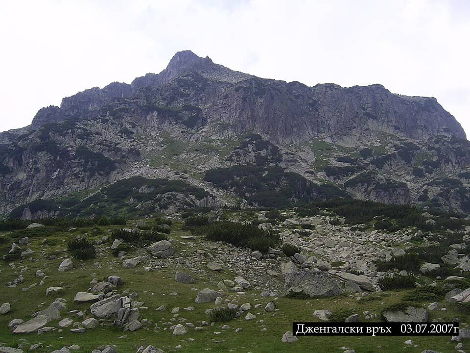 Pirin: Bansko și Vihren: Djengal peak - panoramio
