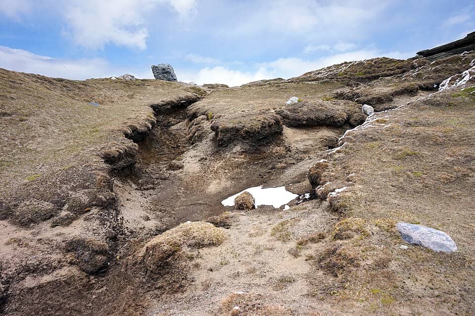 Bucegi: Terrain in Bucegi