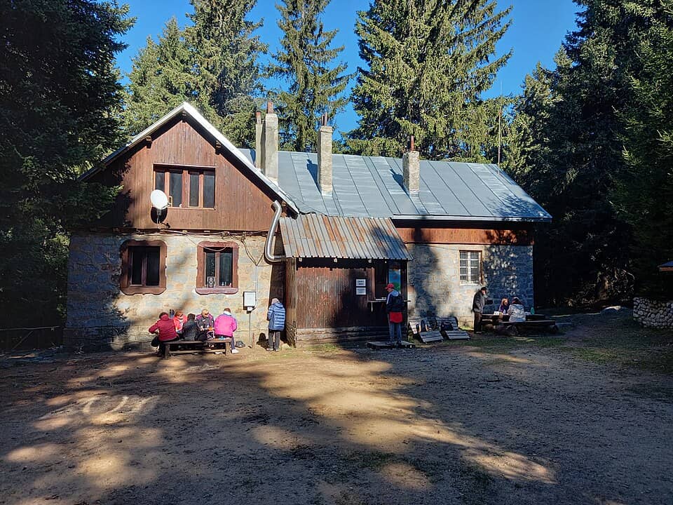 Vitoșa, deasupra Sofiei: Edelvais hut
