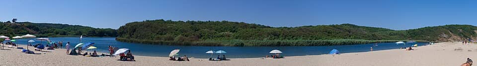 Parcul Natural Strandja: BG A Veleka River next to Black Sea