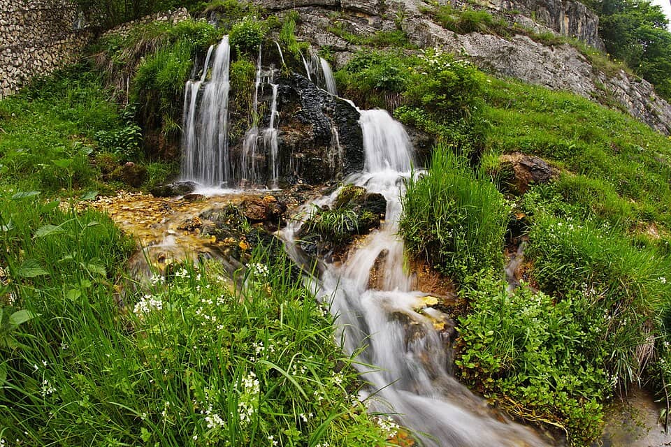 Piatra Craiului: Dâmbovicioara, Argeș County, Waterfall (214926917)